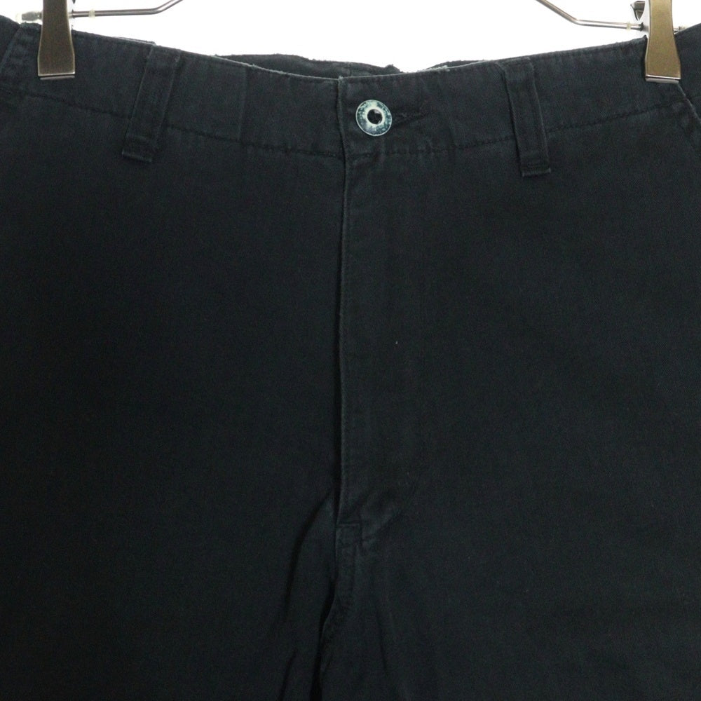 WTAPS(ダブルタップス) カットオフデザイン コットン カーゴショーツ ハーフパンツ ブラック TSDT-MIL05