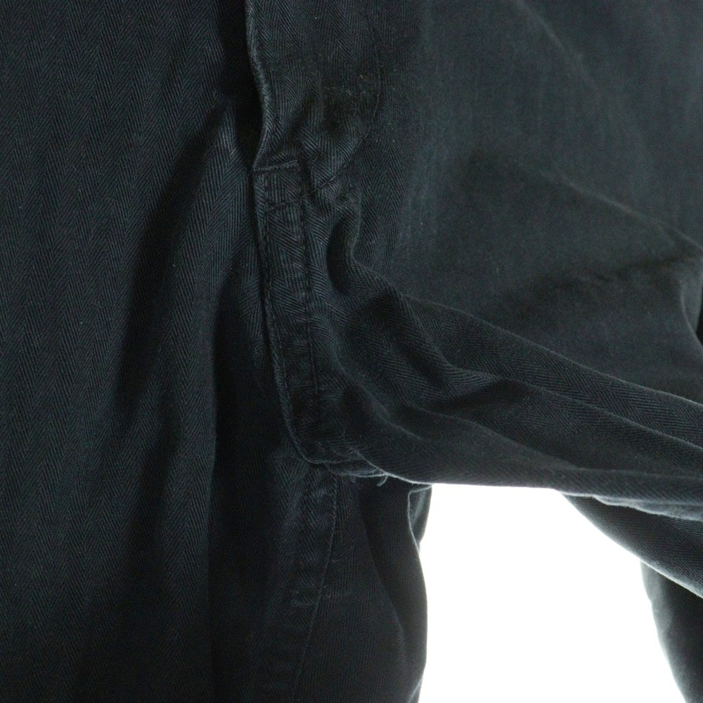 WTAPS(ダブルタップス) カットオフデザイン コットン カーゴショーツ ハーフパンツ ブラック TSDT-MIL05