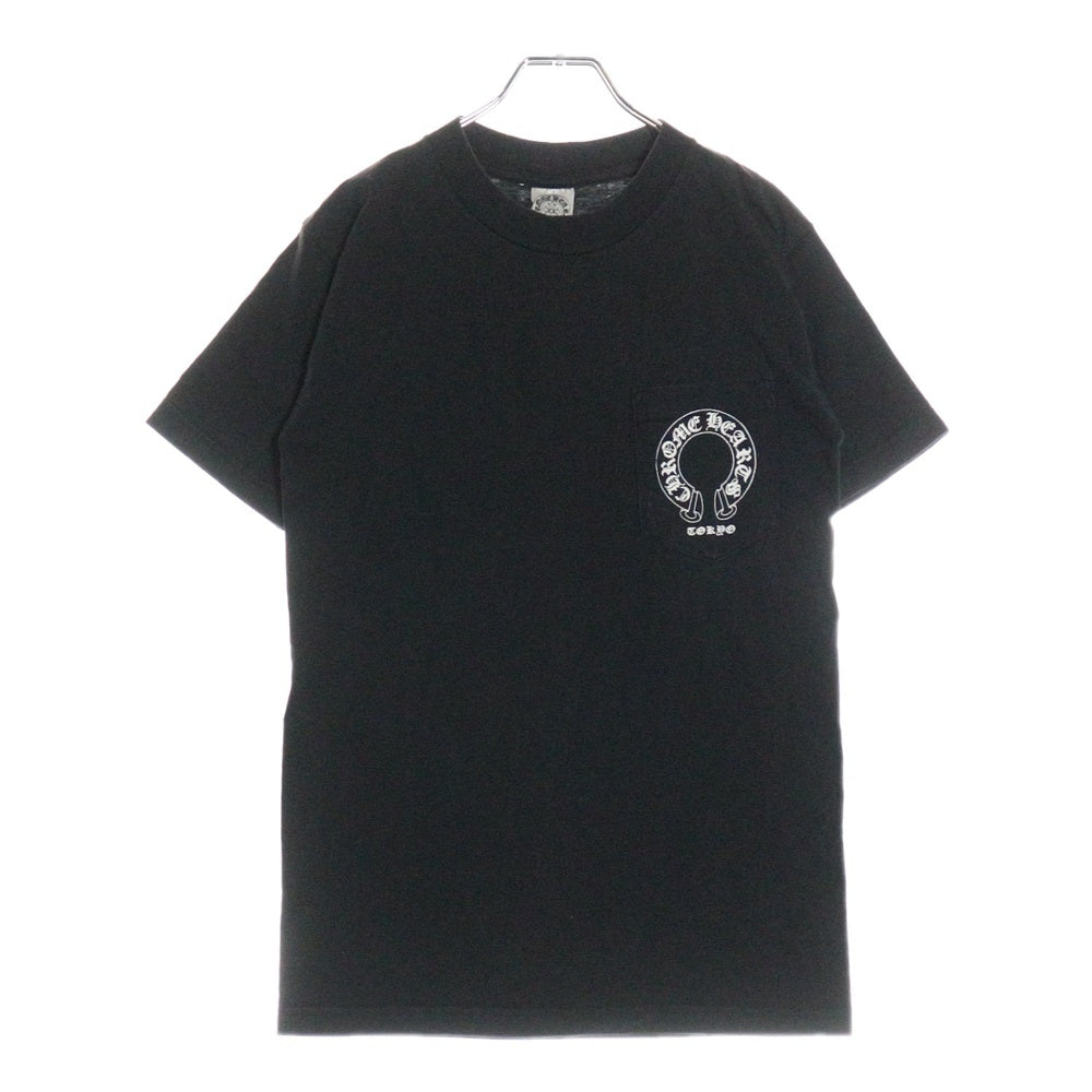 CHROME HEARTS(クロムハーツ) OLD BACK CROSS TEE TOKYO オールド バッククロス 東京 半袖ポケットTシャツ カットソー ブラック