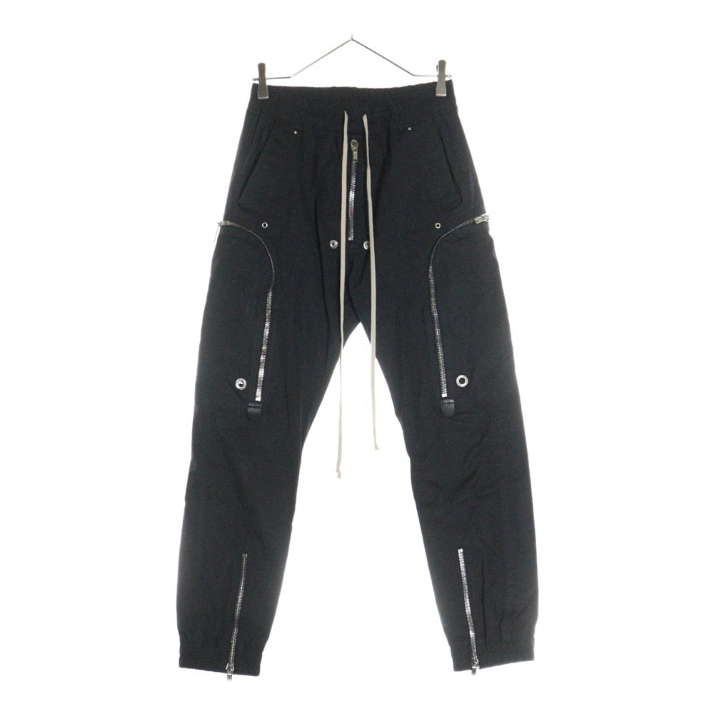 Rick Owens(リックオウエンス) 25SS BAUHAUS CARGO PANTS バウハウス ロング カーゴパンツ ブラック RU01E5377-TE