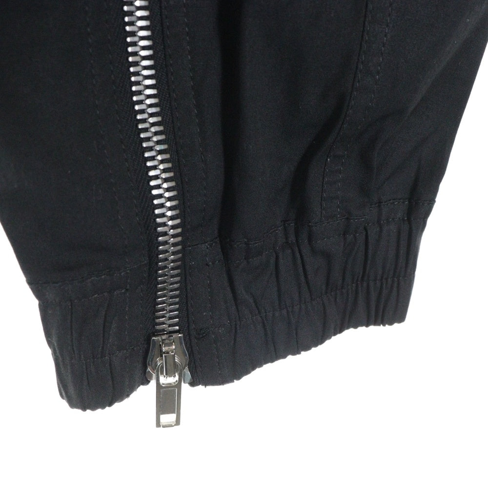 Rick Owens(リックオウエンス) 25SS BAUHAUS CARGO PANTS バウハウス ロング カーゴパンツ ブラック RU01E5377-TE