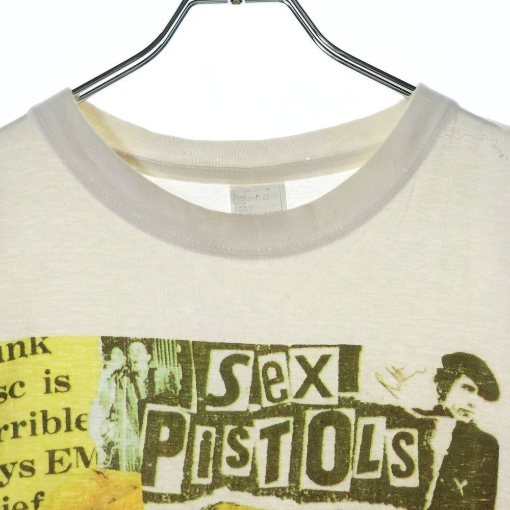 VINTAGE(ヴィンテージ) 90s SEX PISTOLS セックスピストルズ プリントTシャツ ホワイト