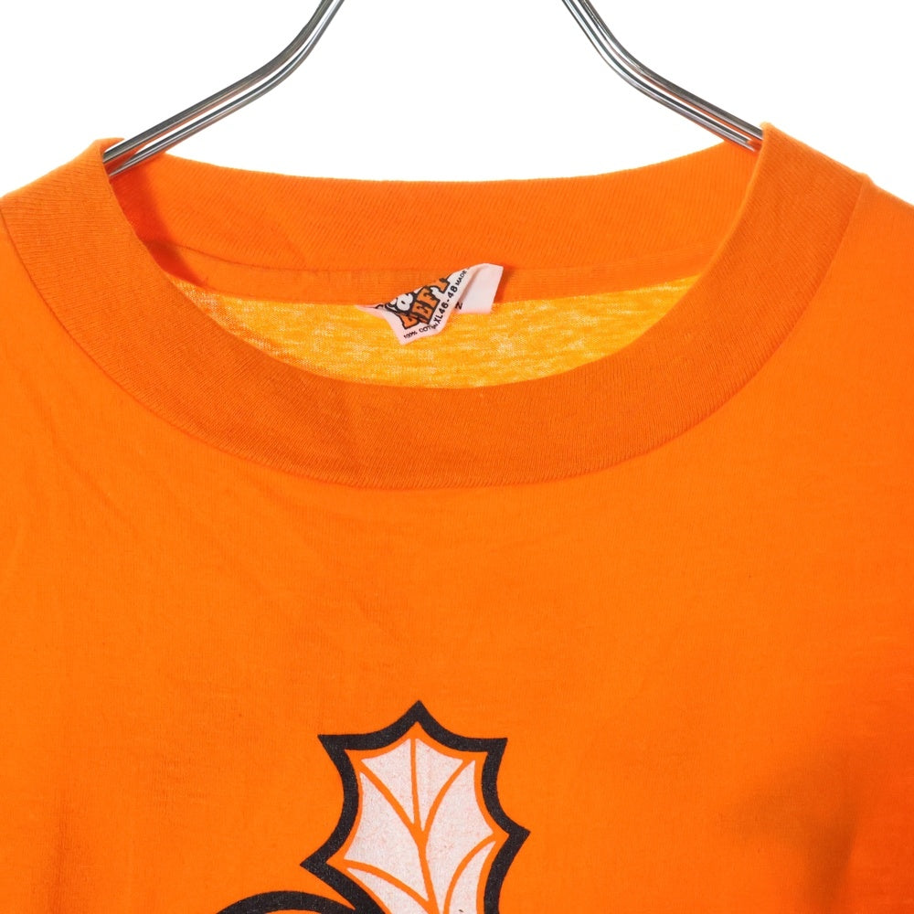 VINTAGE(ヴィンテージ) 70s HARLEY DAVIDSON HANES BEEFY-T ハーレーダヴィッドソン ヘインズ Tシャツ オレンジ