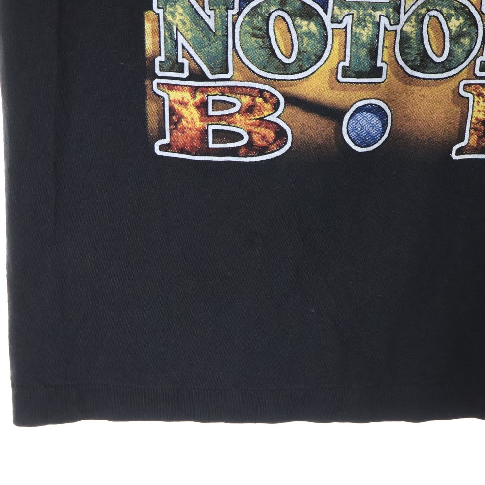 VINTAGE(ヴィンテージ) 90s NOTORIOUS B.I.G LIFE AFTER DEATH 両面プリントTシャツ ブラック