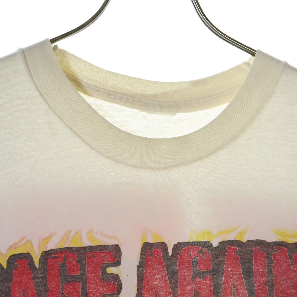 VINTAGE(ヴィンテージ) 90s RAGE AGAINST THE MACHINE x WU-TANG CLAN 1997 TOUR レイジアゲインストザマシーン ウータンクラン ツアーTシャツ ホワイト