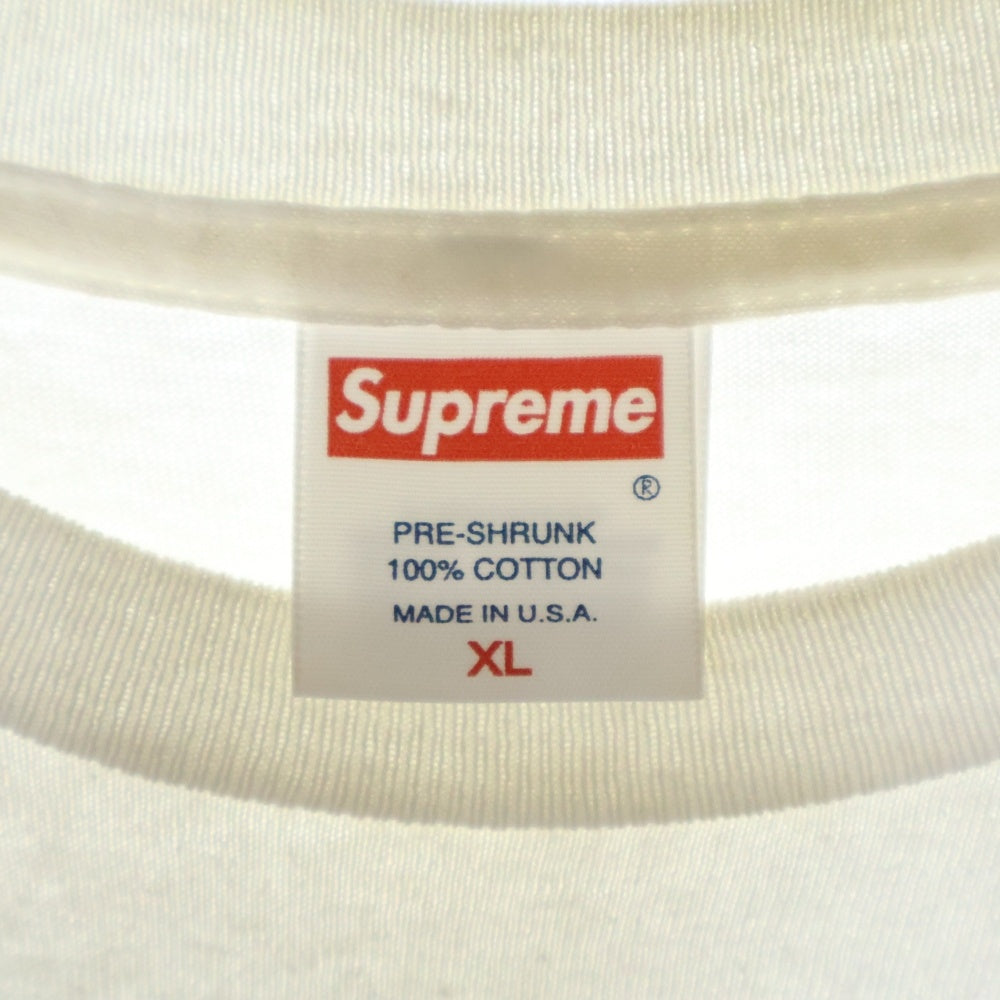 SUPREME(シュプリーム) 04SS 10th Anniversary Kate Moss Tee ケイトモス フォトプリントTシャツ ホワイト
