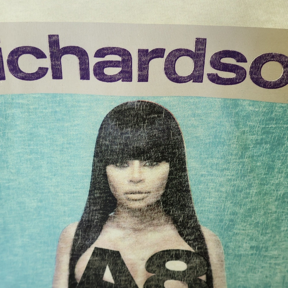 Richardson(リチャードソン) A8 Blac Chyna ブラックチャイナ フォトプリントTシャツ ホワイト