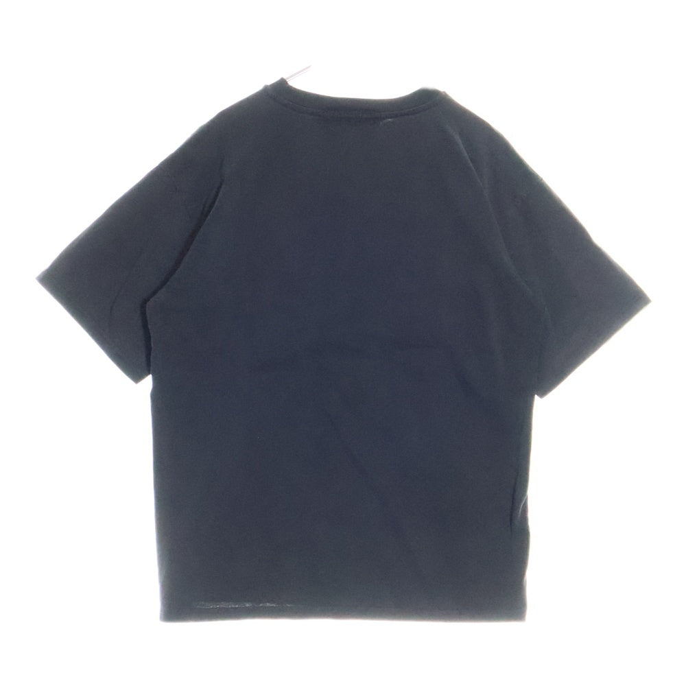 A GOOD BAD INFLUENCE(アグッドバッドインフレンス) KISS OF LIFE TEE キスオブライフ フロントプリントTシャツ 半袖クルーネックカットソー ブラック