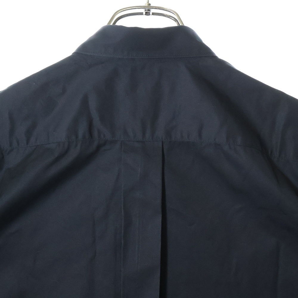 COMME des GARCONS SHIRT(コムデギャルソンシャツ) 22SS FOREVER SHORT SLEEVE WOVEN SHIRT フォーエバー コットン ショートスリーブ ウーブン 半袖シャツ ブラック FI-B030