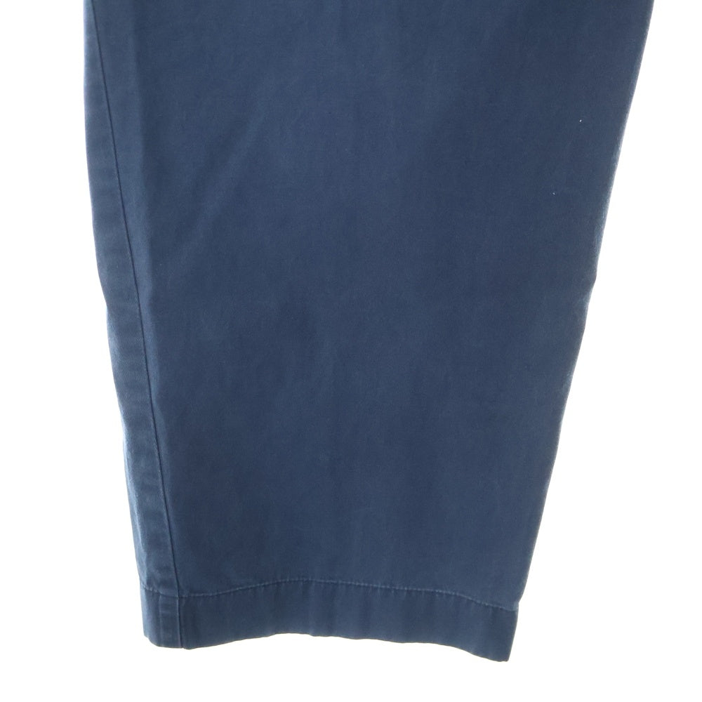 POLO RALPH LAUREN(ポロラルフローレン) 90s SUFFIELD PANT コットン ストレート チノパンツ ネイビー