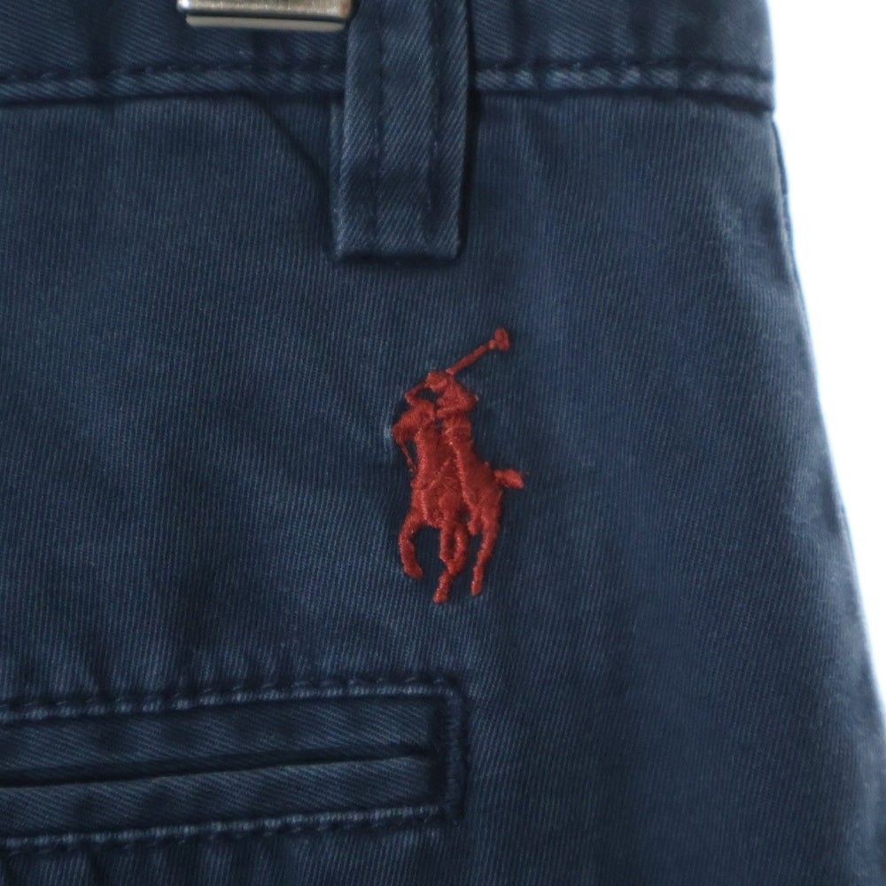 POLO RALPH LAUREN(ポロラルフローレン) 90s SUFFIELD PANT コットン ストレート チノパンツ ネイビー