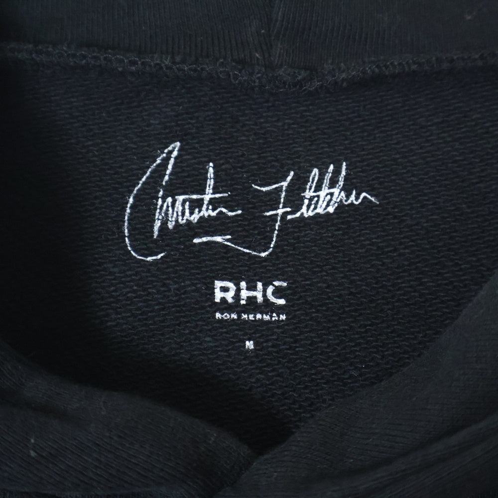 RHC Ron Herman(アールエイチシー ロンハーマン) Sweat Pullover Parka バックプリント プルオーバー フーデッド スウェット パーカー ブラック 3720900112