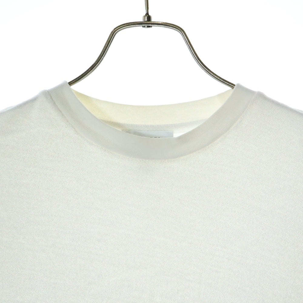 SUNSPEL(サンスペル) ×Ron Herman ロンハーマン クルーネック コットン パイル 半袖 Tシャツ カットソー ホワイト 572-2168070