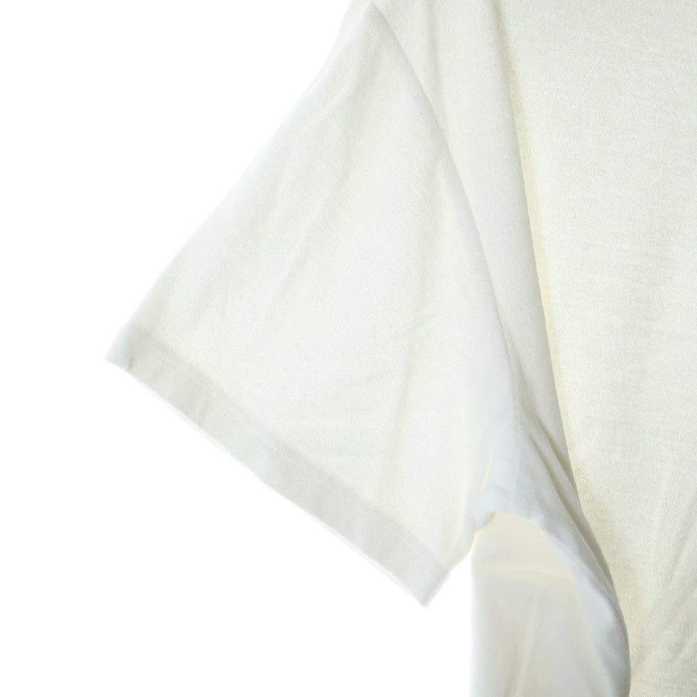 SUNSPEL(サンスペル) ×Ron Herman ロンハーマン クルーネック コットン パイル 半袖 Tシャツ カットソー ホワイト 572-2168070