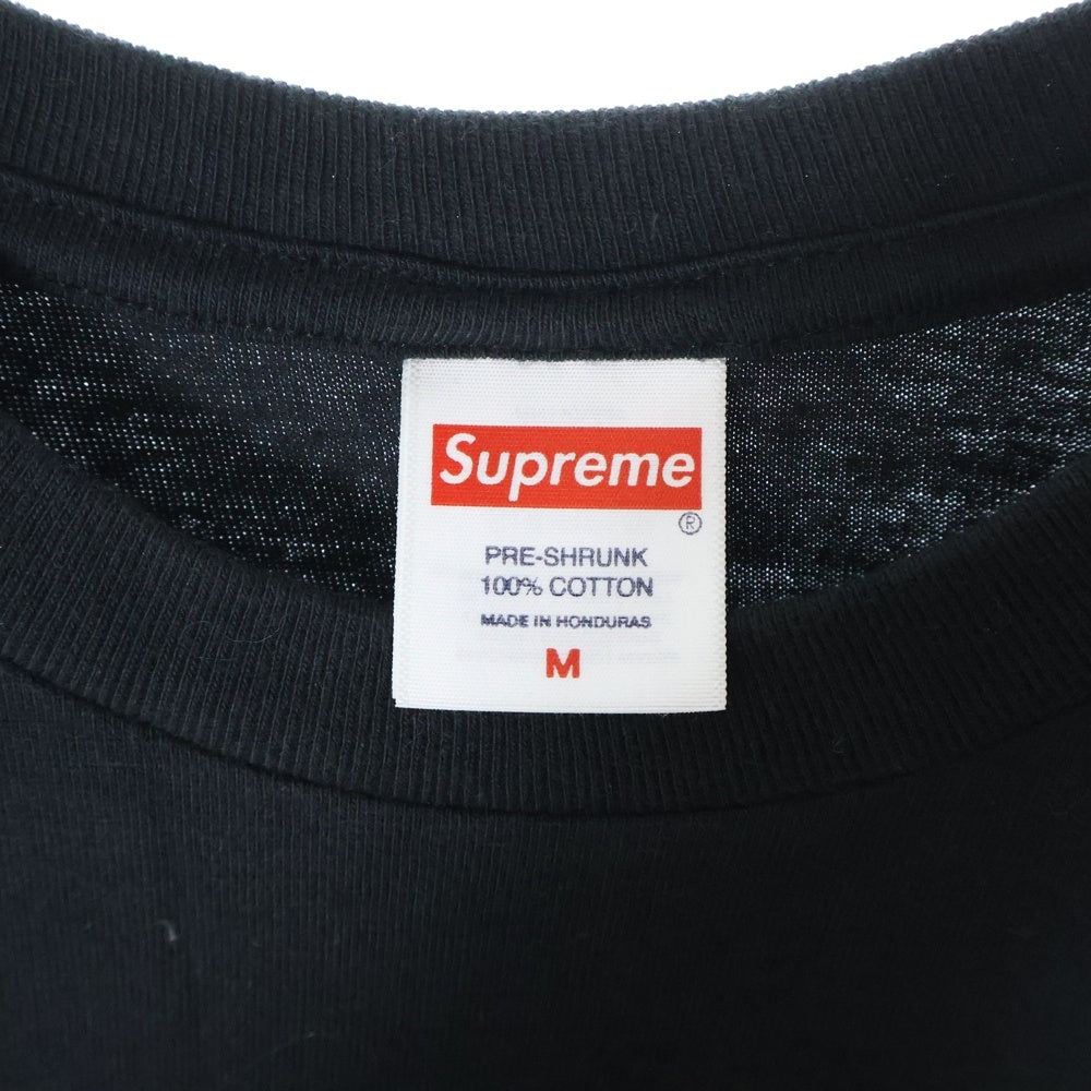 SUPREME(シュプリーム) 24AW Blood Tee Sean Cliver ショーンクライバー マリア ブラッド クルーネック 半袖Tシャツ ブラック
