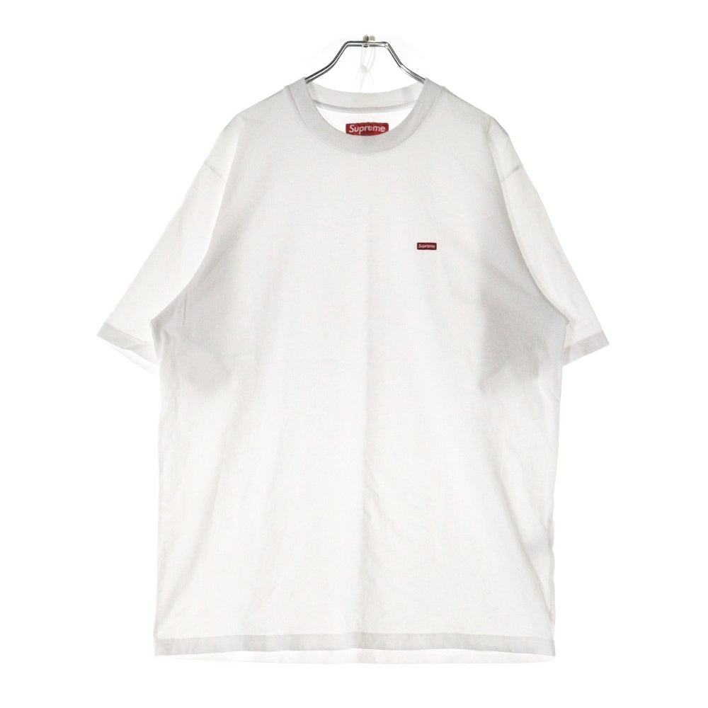 SUPREME(シュプリーム) 24SS Small Box Logo Tee スモールボックスロゴ 半袖Tシャツ クルーネックカットソー ホワイト