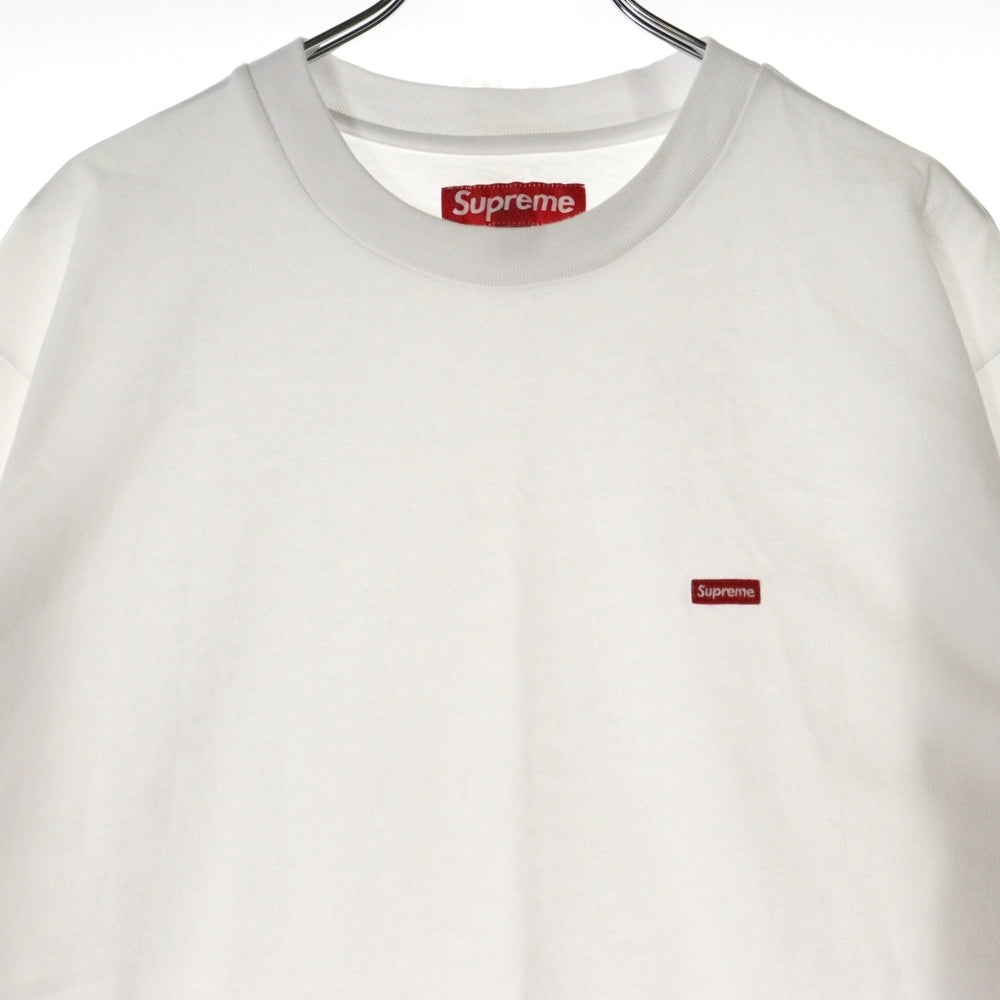 SUPREME(シュプリーム) 24SS Small Box Logo Tee スモールボックスロゴ 半袖Tシャツ クルーネックカットソー ホワイト