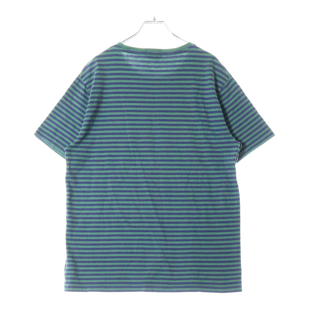 POLO RALPH LAUREN(ポロラルフローレン) BORDER S/S TEE ボーダーTシャツ 半袖クルーネックカットソー ネイビー/グリーン