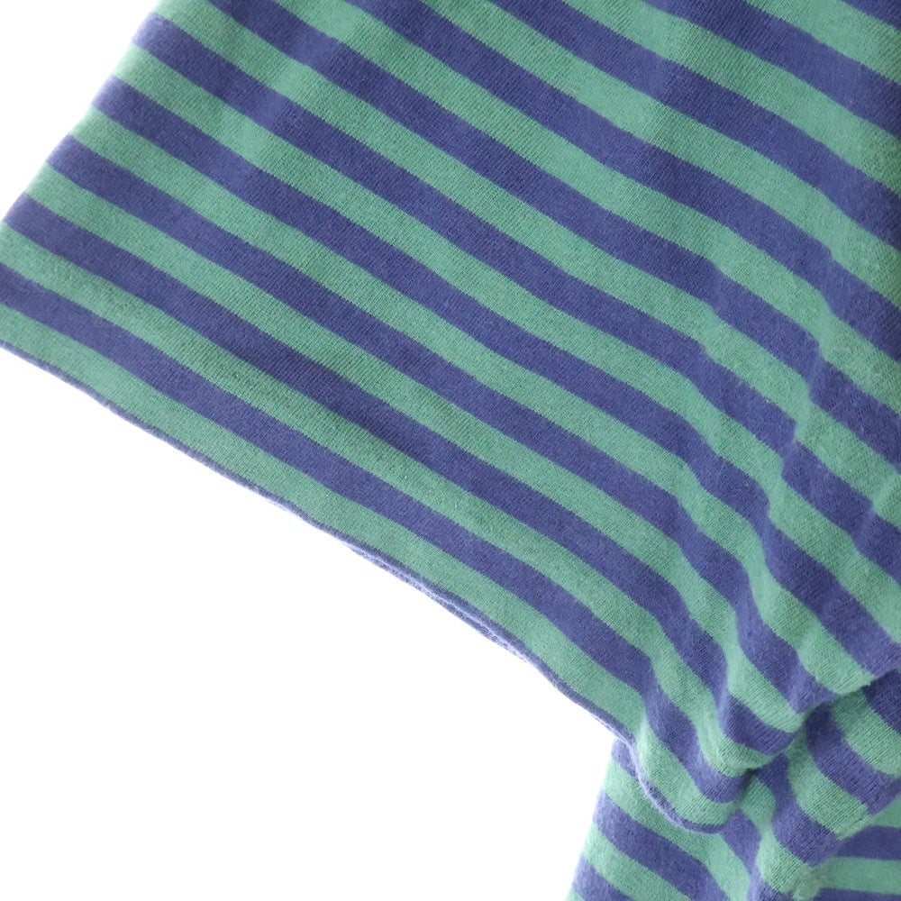 POLO RALPH LAUREN(ポロラルフローレン) BORDER S/S TEE ボーダーTシャツ 半袖クルーネックカットソー ネイビー/グリーン