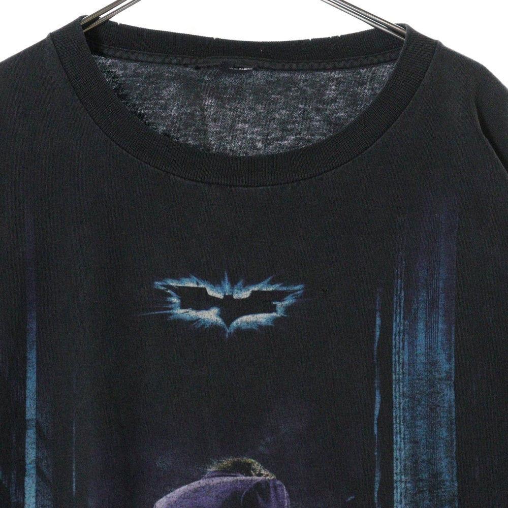 VINTAGE(ヴィンテージ) 00S VINTAGE THE DARK KNIGHT S/S TEE ヴィンテージ ザダークナイト ジョーカー フロントプリントTシャツ 半袖クルーネックカットソー ブラック