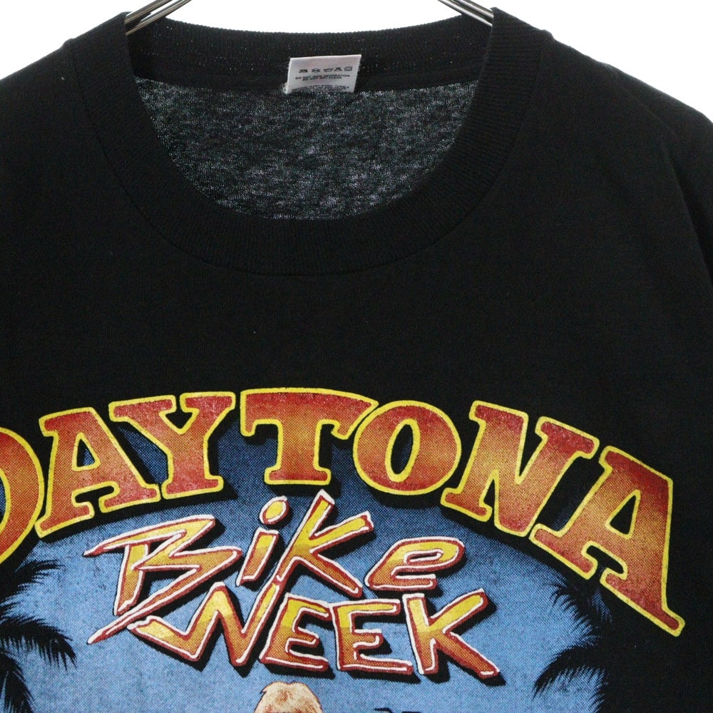 VINTAGE(ヴィンテージ) 90S VINTAGE DAYTONA BIKE WEEK 1993 TEE ヴィンテージ デイトナバイクウィーク 両面プリントTシャツ 半袖クルーネックカットソー ブラック