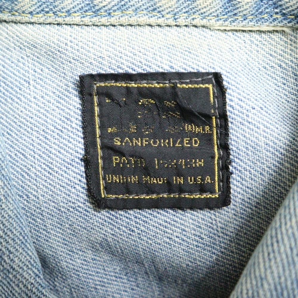 LEE(リー) 70S VINTAGE 101-J DENIM JACKET USA製 FFAワッペン刺繍 デニムトラッカージャケット インディゴ