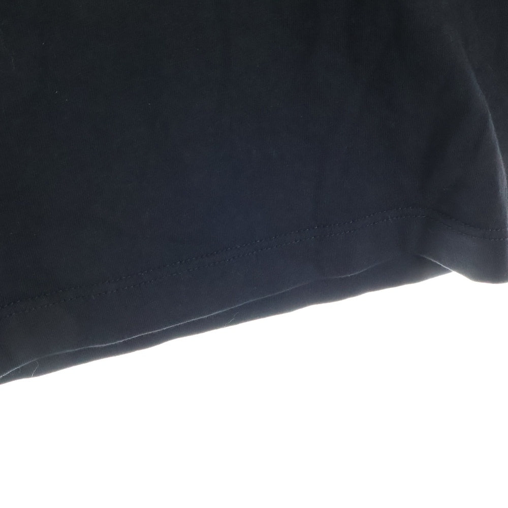 N21 numero ventuno(ヌメロ ヴェントゥーノ) FRONT LOGO PRINT フロント ロゴ プリント クルーネック 半袖Tシャツ カットソー ブラック レディース 19AU-F033-6316