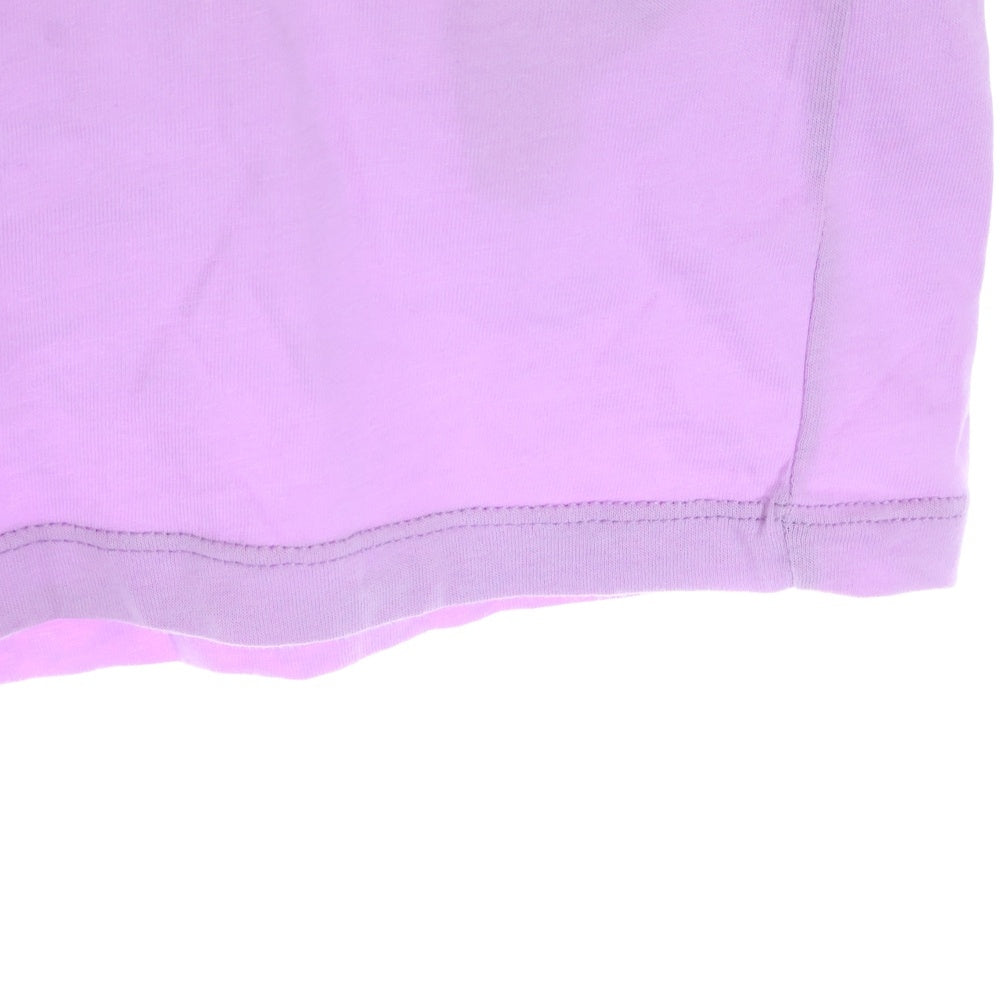 N21 numero ventuno(ヌメロ ヴェントゥーノ) FRONT LOGO PRINT フロント ロゴ プリント クルーネック 半袖Tシャツ カットソー パープル レディース 18SU-F021-6363