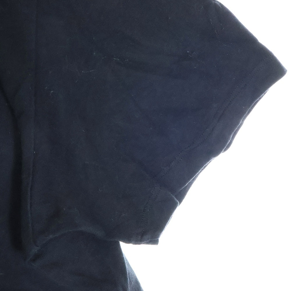 N21 numero ventuno(ヌメロ ヴェントゥーノ) FRONT LOGO PRINT フロント ロゴ プリント クルーネック 半袖Tシャツ カットソー ブラック レディース 19SW-F022-4157