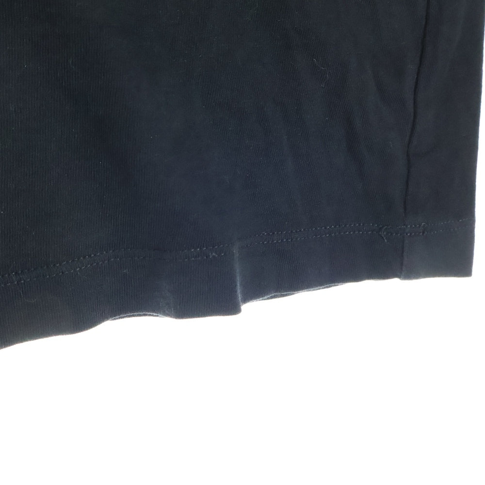 N21 numero ventuno(ヌメロ ヴェントゥーノ) FRONT LOGO PRINT フロント ロゴ プリント クルーネック 半袖Tシャツ カットソー ブラック レディース P18EN2M0F0316363