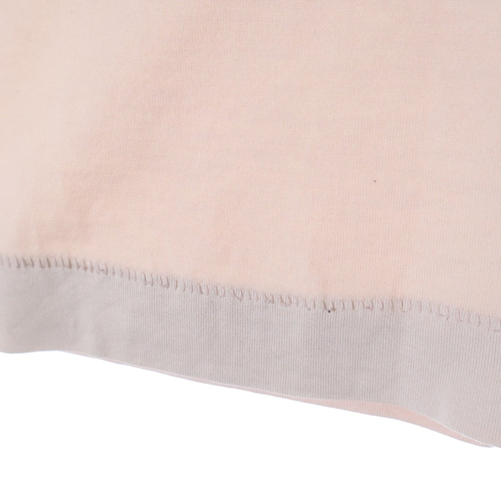 ATON(エイトン) SURVIN 60/2 OVERSIZED T-SHIRT サーヴィン オーバーサイズ クルーネック半袖Tシャツ サーモンピンク KKAGBW0015