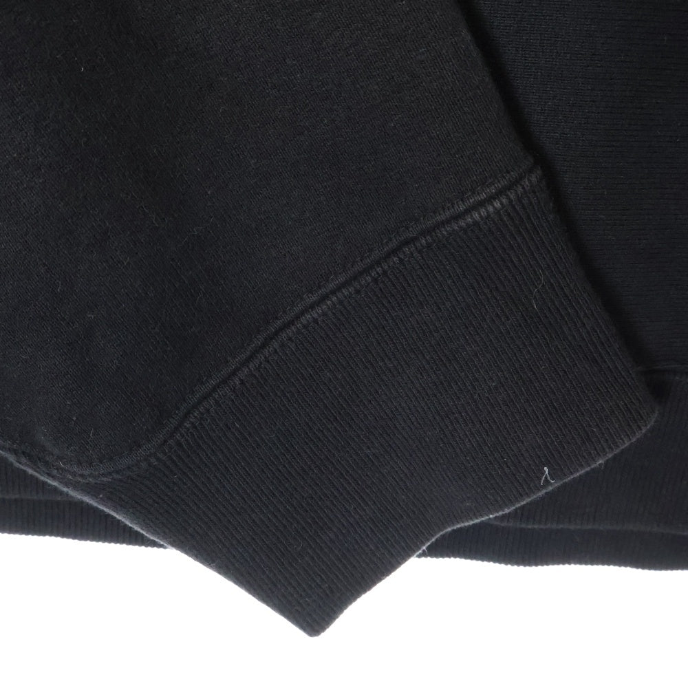 ATON(エイトン) × B2nd GARMENTDYE URAKE OVERSIZED SWEATSHIRT ビーセカンド ガーメントダイ オーバーサイズ クルーネックスウェットトレーナー ブラック 7055446