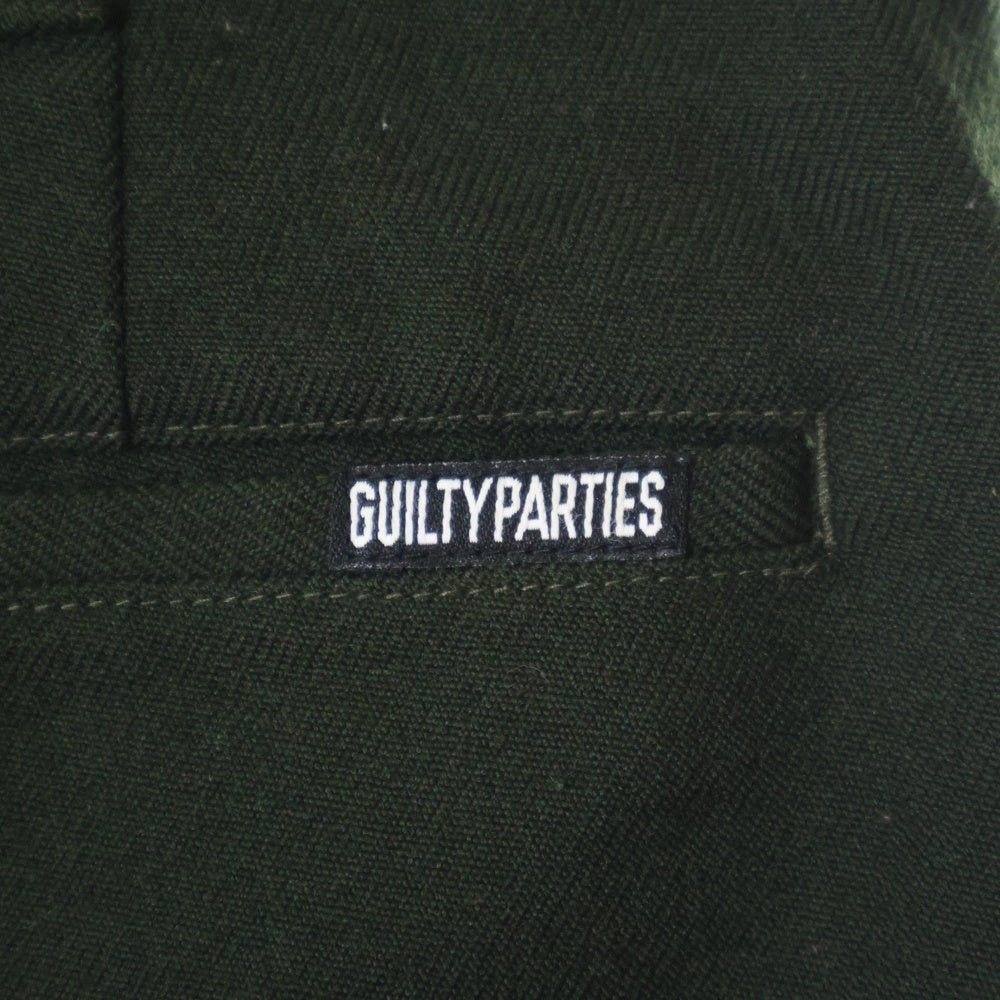 WACKO MARIA(ワコマリア) WOOL SKATE TROUSERS ウール スケート トラウザー パンツ グリーン GP-104-B-BLANKLINE-KURT