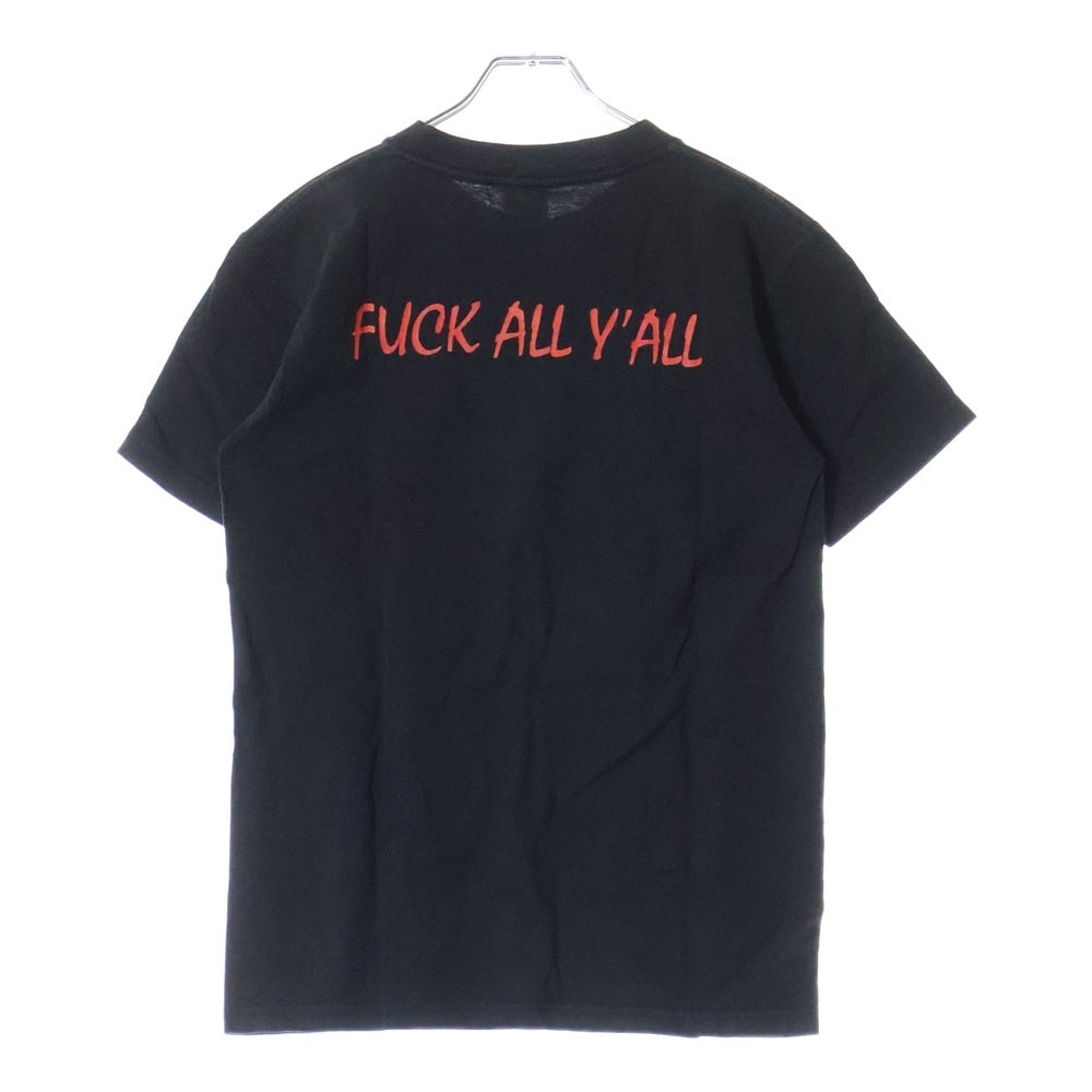 SUPREME(シュプリーム) 08SS Fuck All Y'All Tee ファックオールヨール グラフィックプリント クルーネック半袖Tシャツ カットソー ブラック
