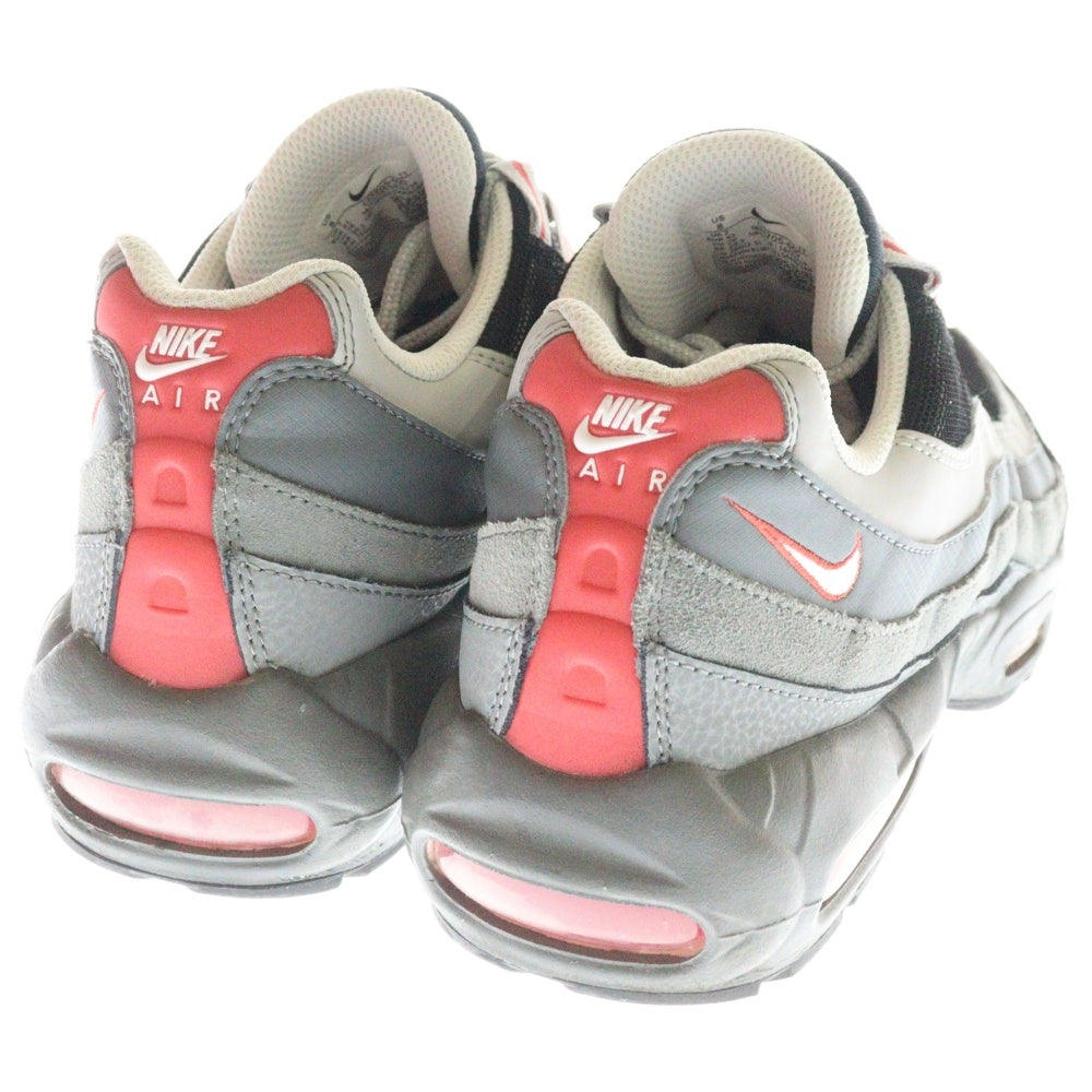 NIKE(ナイキ) AIR MAX 95 ESSENTIAL エアマックス95 エッセンシャル ローカットスニーカー グレー US8/26.0cm CI3705-600