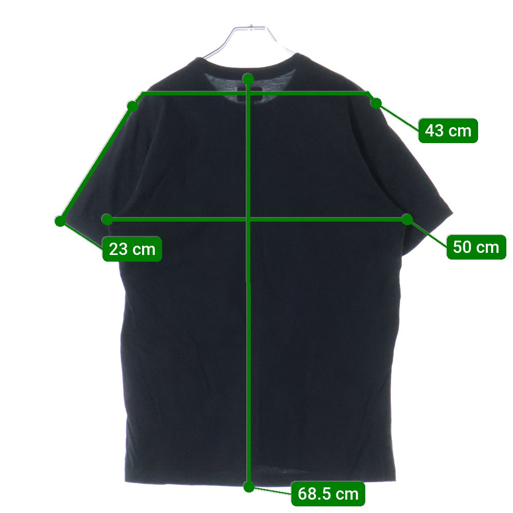 SUPREME(シュプリーム) 17SS Ringer Tee リンガー ロゴエンブロイダリー クルーネック半袖Tシャツ カットソー ブラック