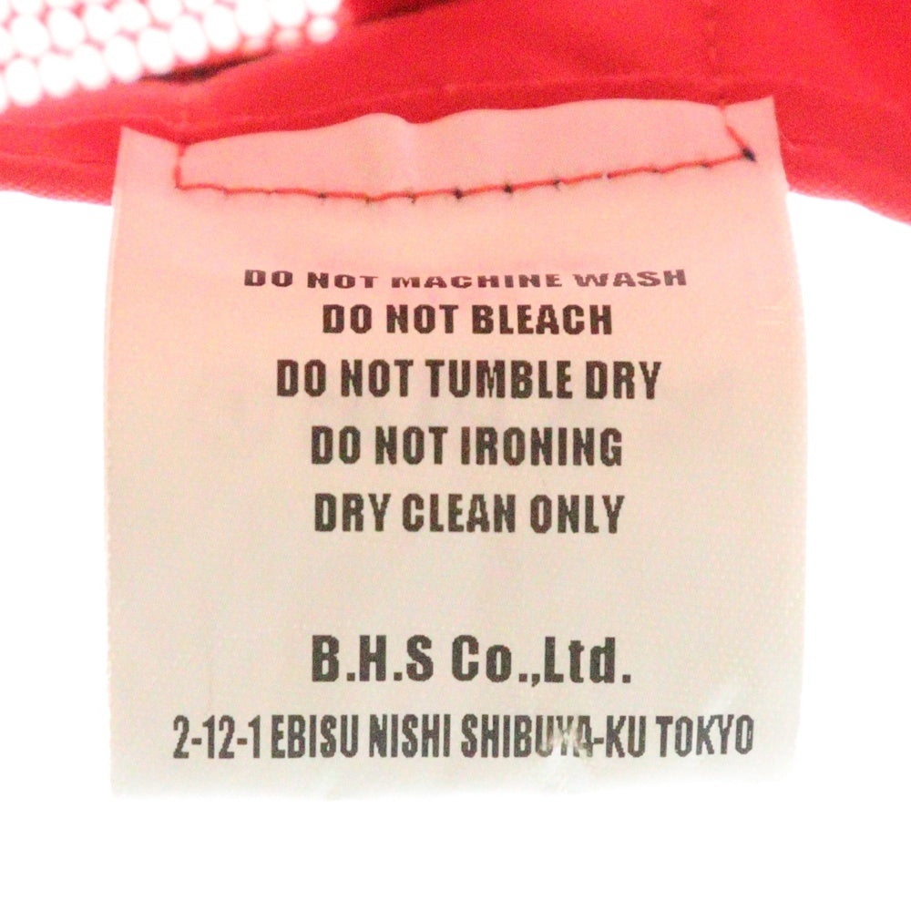 RATS(ラッツ) WAY OF LIFE MESH CAP ウェイオブライフ グラフィックプリント メッシュキャップ 帽子 レッド 19RA-0509