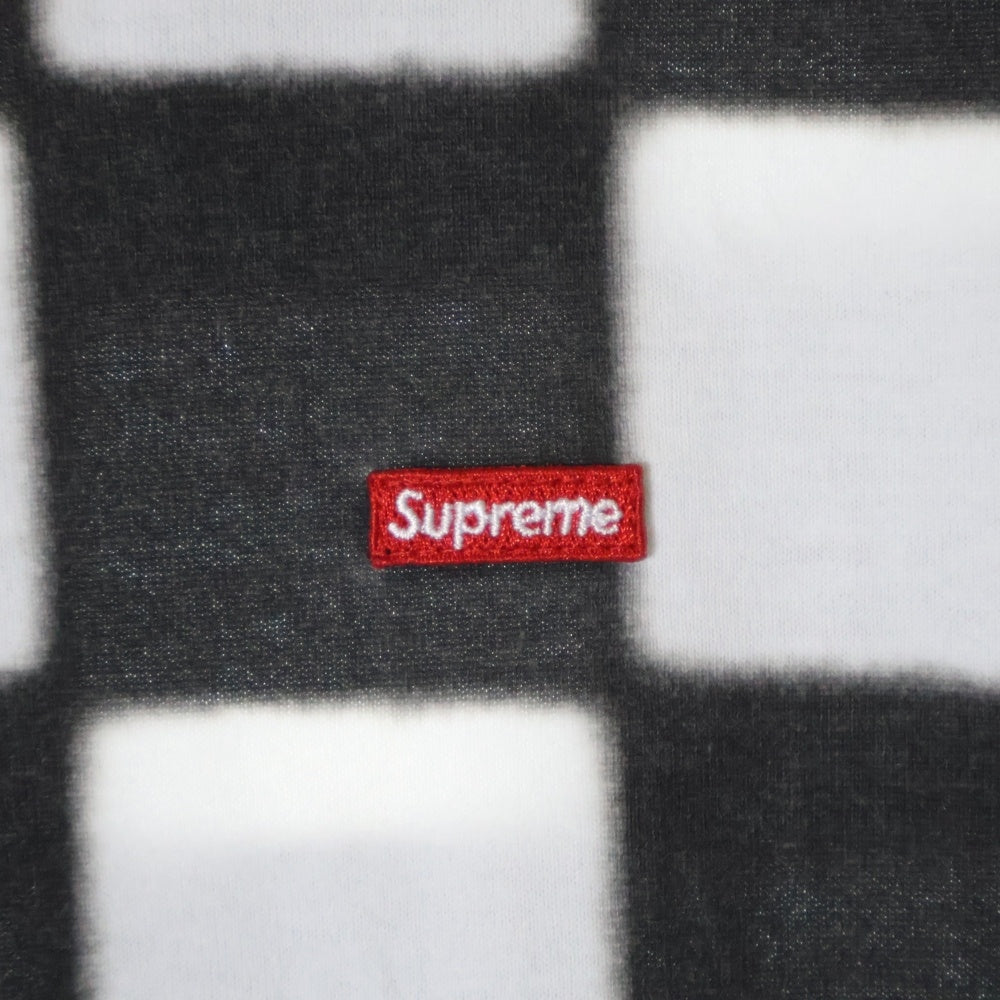 SUPREME(シュプリーム) 20SS Small Box Tee Checkerboard スモールボックスロゴ チェッカーボード クルーネック半袖Tシャツ カットソー ブラック/ホワイト