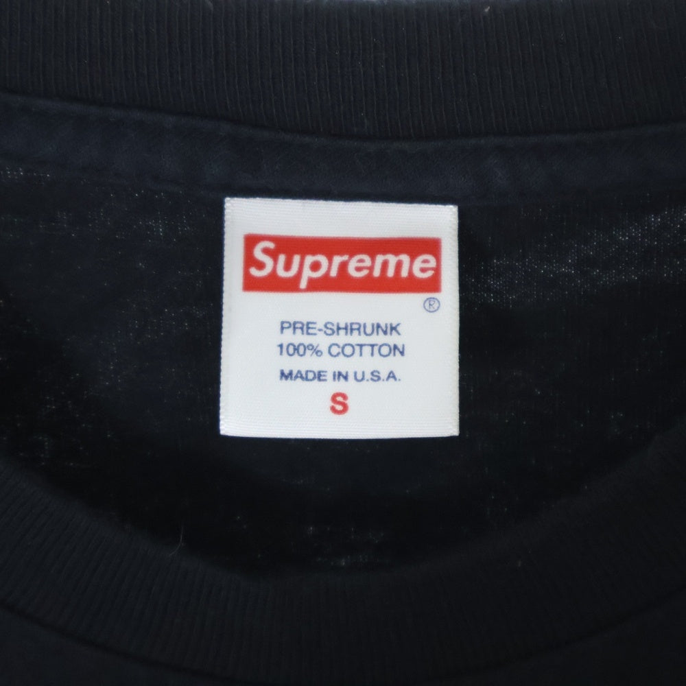 SUPREME(シュプリーム) 20AW Tire Tee タイヤ グラフィックプリント クルーネック半袖Tシャツ カットソー ブラック