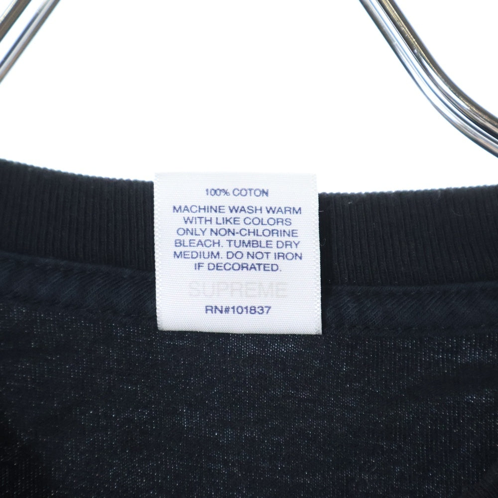 SUPREME(シュプリーム) 20AW Tire Tee タイヤ グラフィックプリント クルーネック半袖Tシャツ カットソー ブラック