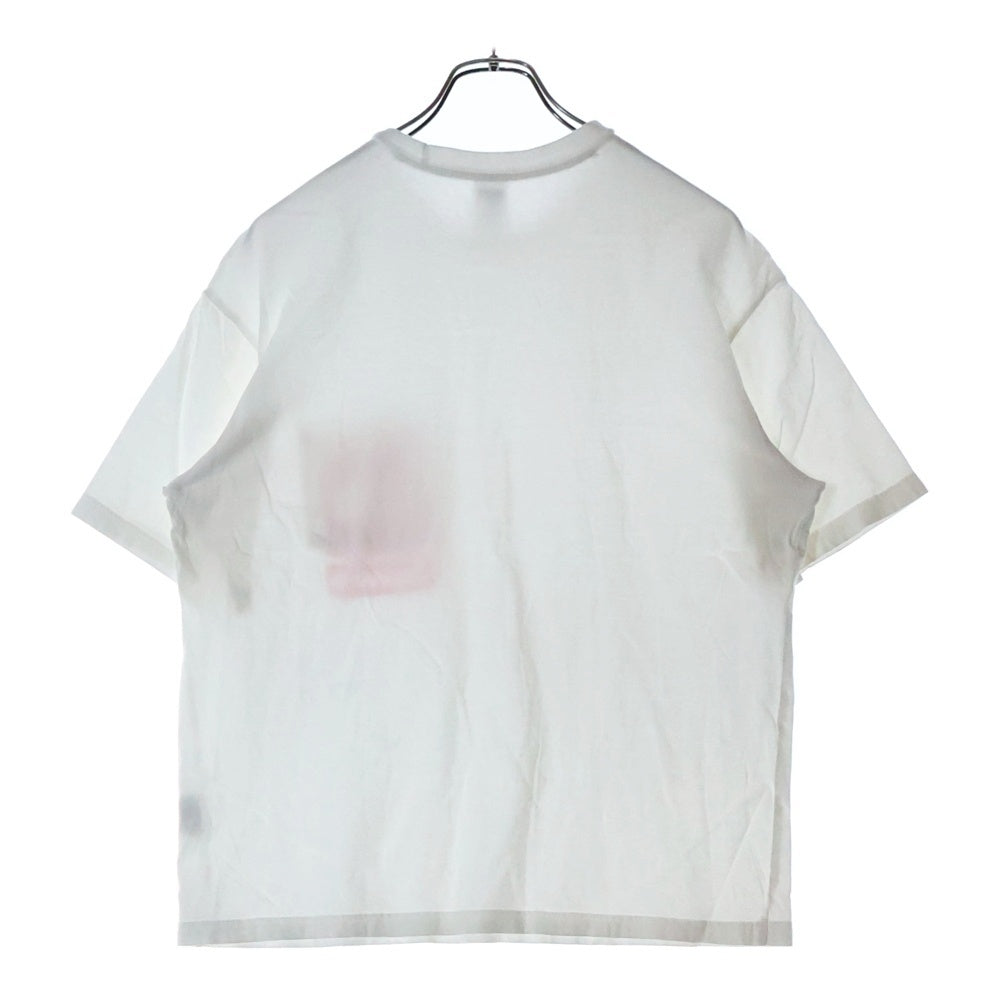 SUPREME(シュプリーム) 23SS × THE NORTH FACE Printed Pocket Tee ロゴプリント ポケット クルーネック半袖Tシャツ カットソー ホワイト/レッド NT02309I
