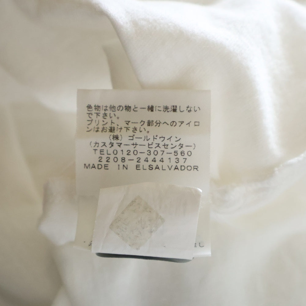 SUPREME(シュプリーム) 23SS × THE NORTH FACE Printed Pocket Tee ロゴプリント ポケット クルーネック半袖Tシャツ カットソー ホワイト/レッド NT02309I