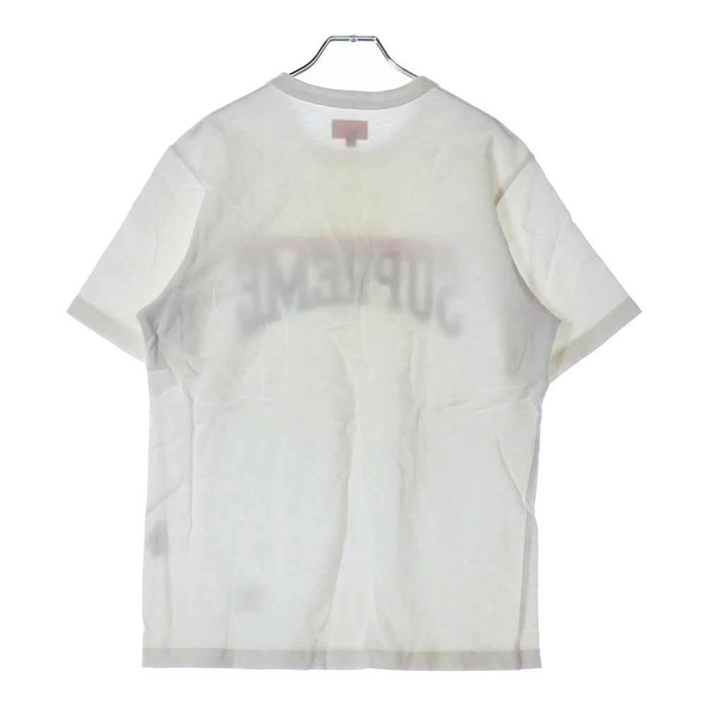 SUPREME(シュプリーム) 18SS Arch S/S Top アーチロゴプリント クルーネック半袖Tシャツ カットソー ホワイト