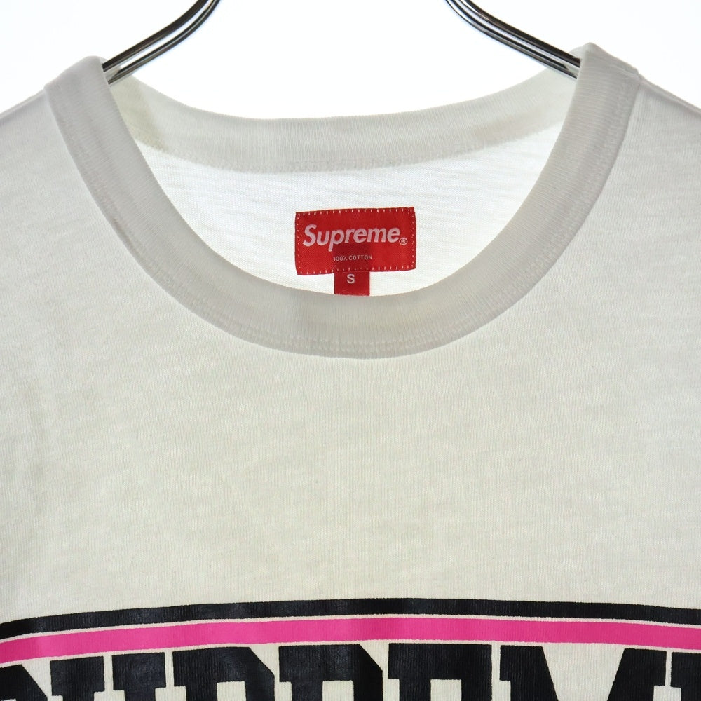 SUPREME(シュプリーム) 18SS Arch S/S Top アーチロゴプリント クルーネック半袖Tシャツ カットソー ホワイト