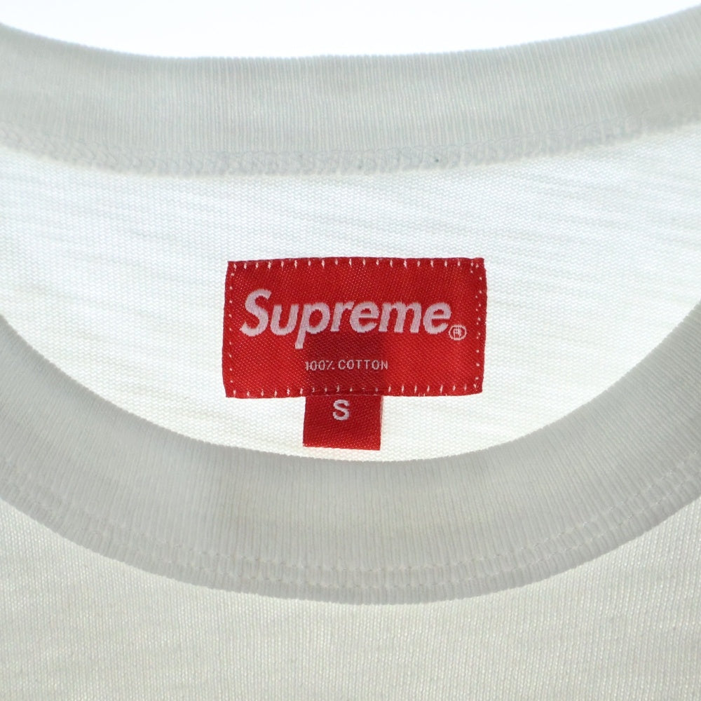 SUPREME(シュプリーム) 18SS Arch S/S Top アーチロゴプリント クルーネック半袖Tシャツ カットソー ホワイト