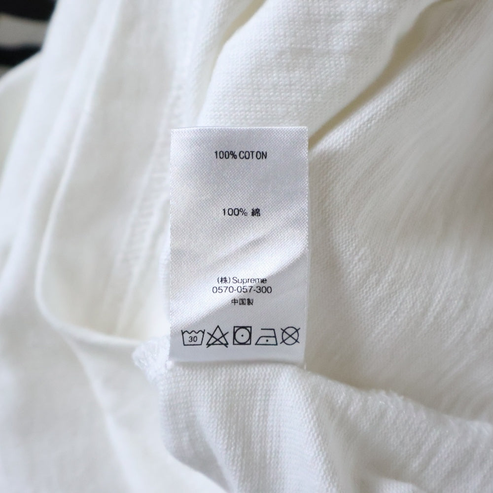 SUPREME(シュプリーム) 18SS Arch S/S Top アーチロゴプリント クルーネック半袖Tシャツ カットソー ホワイト