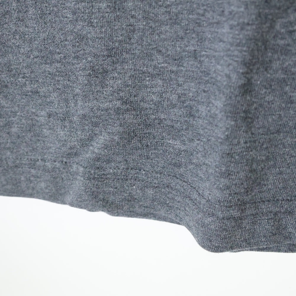 kolor BEACON(カラービーコン) 21SS リブニットドッキング コットン 半袖Tシャツ カットソー グレー 212SBM-T01231