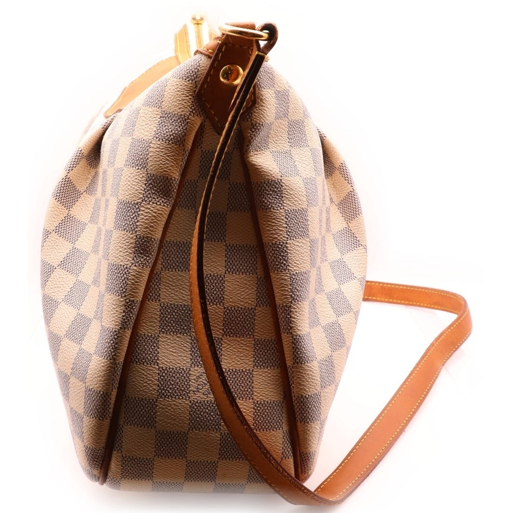 LOUIS VUITTON(ルイヴィトン) ダミエ アズール シラク―サMM PVCショルダーバッグ ホワイト N41112 SP4170