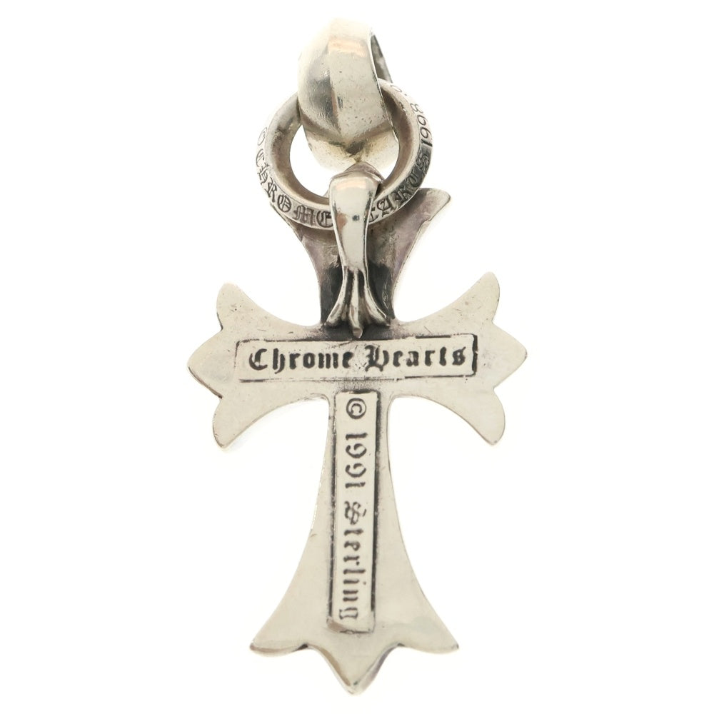 CHROME HEARTS(クロムハーツ) CH CRS SML W/BALE Wベイル スモールCHクロス ペンダントトップ シルバー BCA218