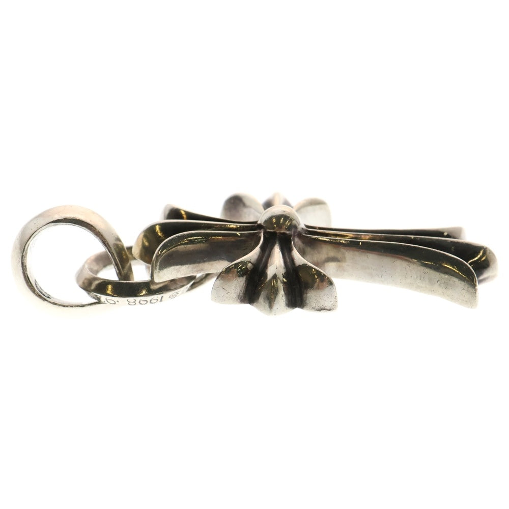 CHROME HEARTS(クロムハーツ) CH CRS SML W/BALE Wベイル スモールCHクロス ペンダントトップ シルバー BCA218